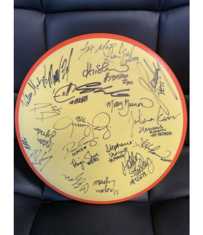 Axiom Discs Axiom Discs Electron Envy Yellow/Orange 172g 2024 US Women’s Disc Golf Championship Signatures (1290)