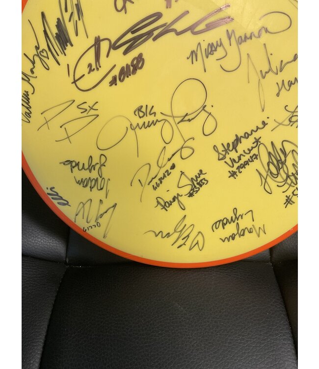 Axiom Discs Axiom Discs Electron Envy Yellow/Orange 172g 2024 US Women’s Disc Golf Championship Signatures (1290)