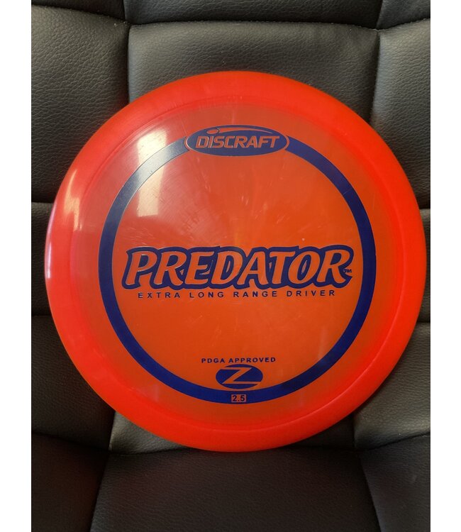 Discraft Discraft Elite Z Predator Orange 167-169g Old Stock Stamp