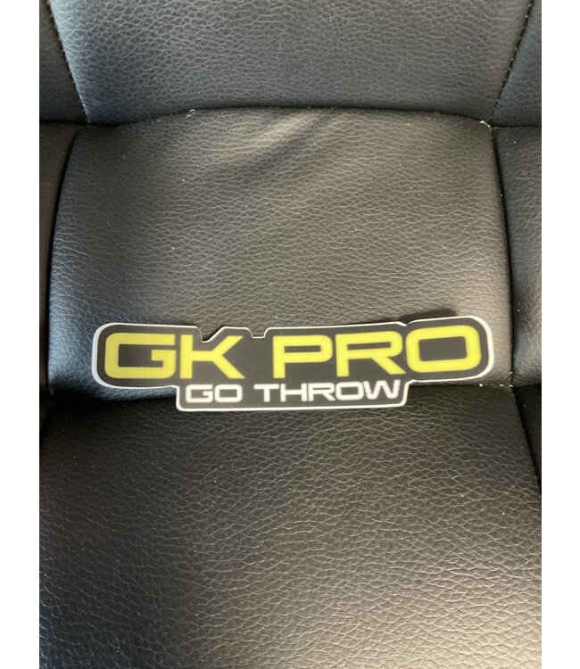 GK Pro GK Pro Go Throw Sticker 4.5" x 1"