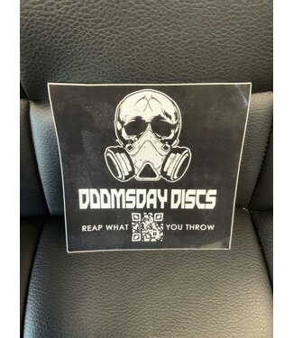 Doomsday Discs Doomsday Discs Sticker 4” x 4”