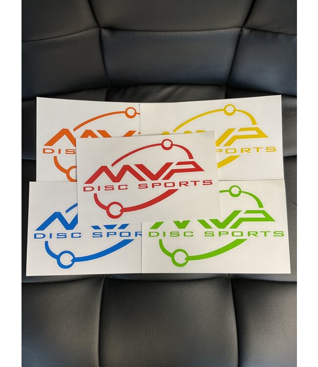 MVP Disc Sports MVP Orbit Logo- Vinyl Decal- Assorted Colors