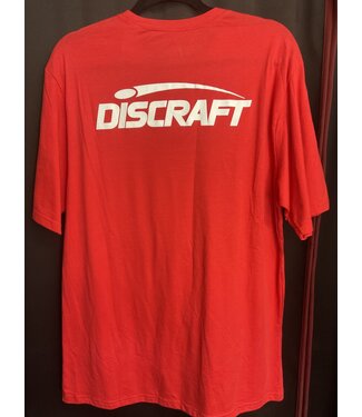 Discraft Discraft A4 Red T-Shirt L Staff Shirt