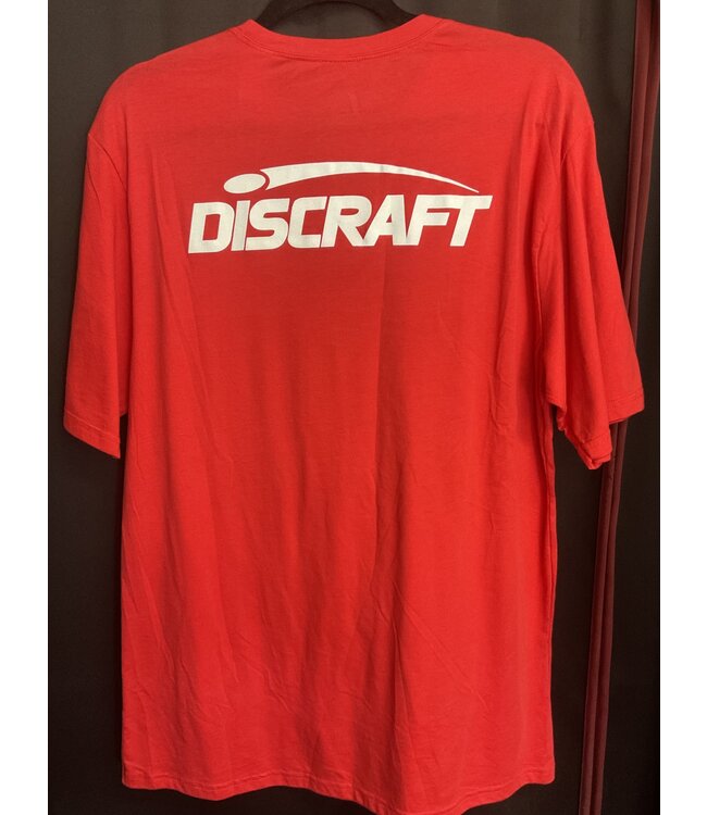 Discraft Discraft A4 Red T-Shirt L Staff Shirt
