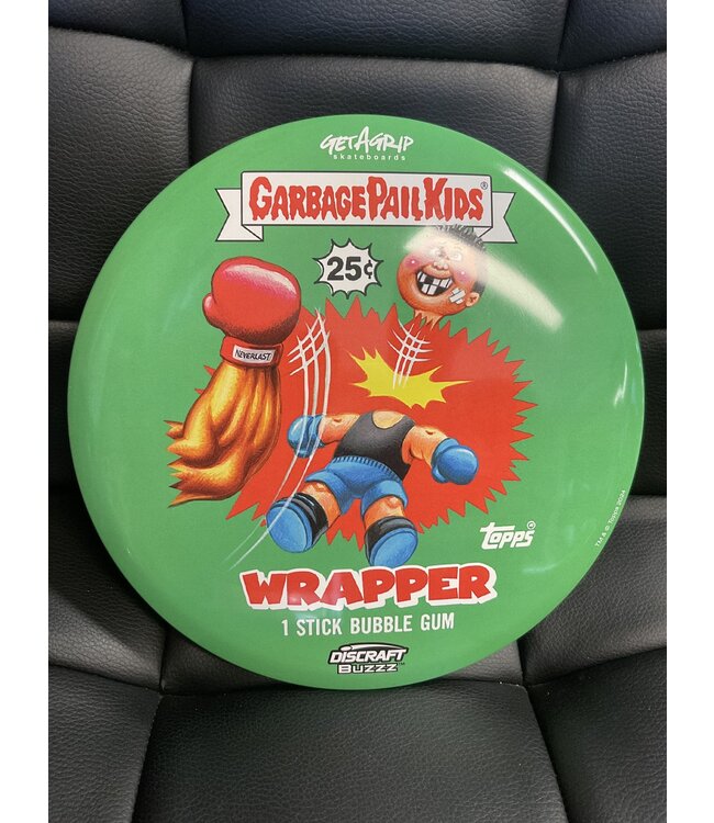 Discraft Discraft ESP Buzzz Supercolor 177g+ Garbage Pail Kids Beat’Em Up 2/Mack Smack Wrapper (1438)