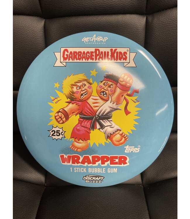 Discraft Discraft ESP Buzzz Supercolor 177g+ Garbage Pail Kids Beat’Em Up 1/Kicking Ken Wrapper (1441)