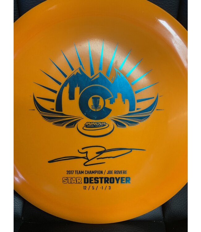 Innova Star Destroyer Orange 173g Joe Rovere 2017 Team Champion (872)