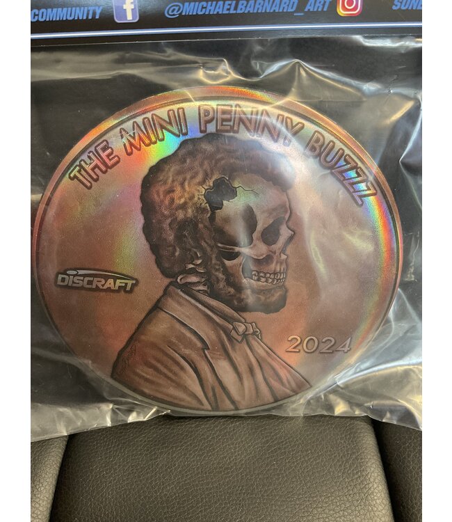 Discraft Discraft ESP Buzzz Mini 72g Michael Barnard Full Foil The Mini Penny Buzzz (950)