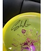 Discmania Discmania Active Premium Sensei Yellow 174g Casey White/Birdie Disc Golf Signature Stamp SIGNED (270)
