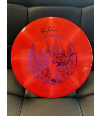 Dynamic Discs Dynamic Discs Fuzion Burst Evader Red 169g Valerie Mandujano 2022 Texas States Stamp SIGNED (300)