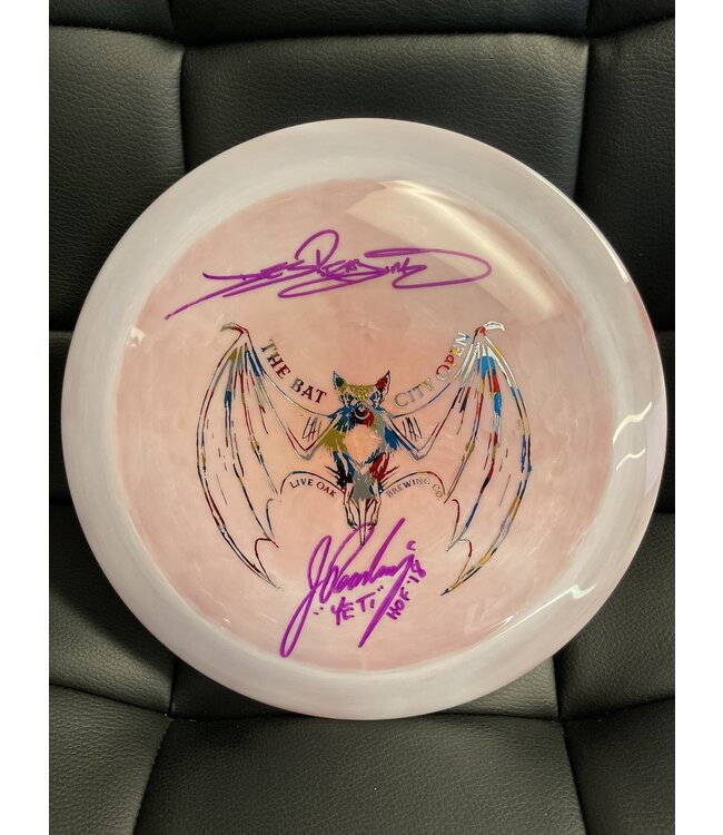 Mint Discs Mint Discs Apex Goat Pink Swirl 171g First Run Bat City Open Stamp Des Reading and Jay Yeti SIGNED (306)