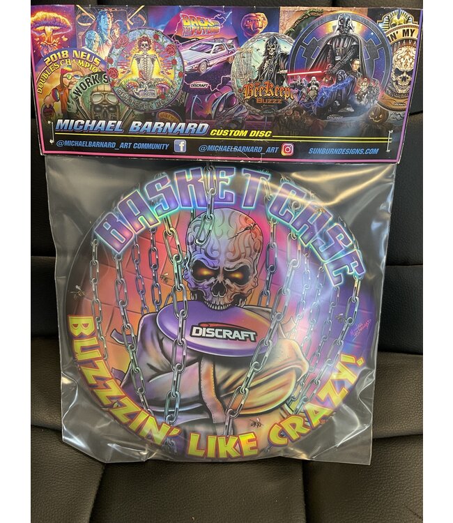 Discraft Discraft ESP Buzzz Full Foil 177g+ Michael Barnard Basket Case SIGNED 29/125 (808)