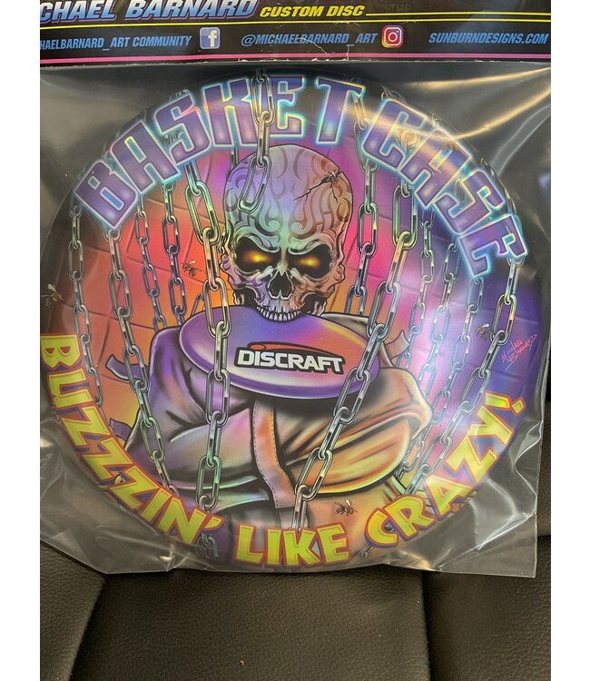 Discraft Discraft ESP Buzzz Full Foil 177g+ Michael Barnard Basket Case SIGNED 29/125 (808)