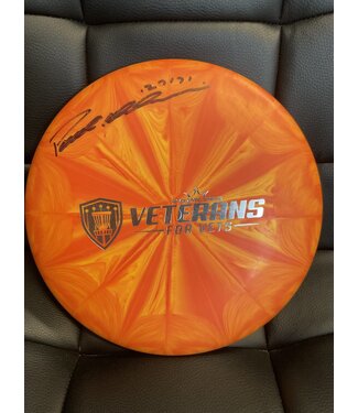Dynamic Discs Dynamic Discs Prime Burst Warden Orange 174g Veterans For Vets SIGNED Paul Ulibarri (1518)