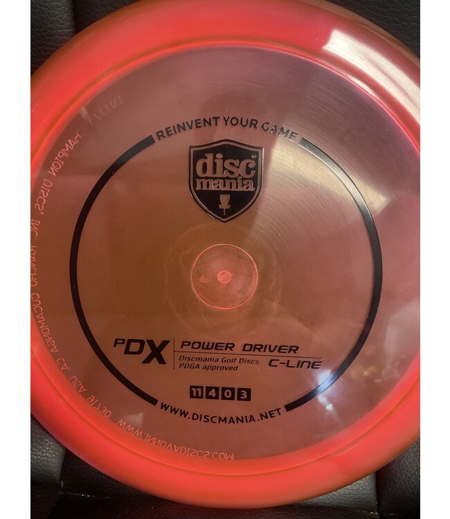 Discmania Discmania C-Line PDX Pinkish/Orange 175g Stock Stamp Innova Made (1523)