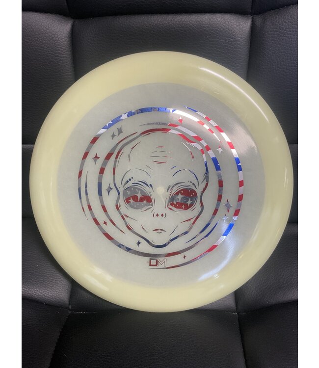 Discmania Discmania C-Line Glow DDX White 176g Disc Member Alien Limited Stamp Innova Made (1524)