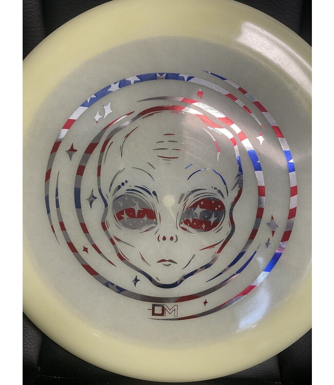 Discmania Discmania C-Line Glow DDX White 176g Disc Member Alien Limited Stamp Innova Made (1524)
