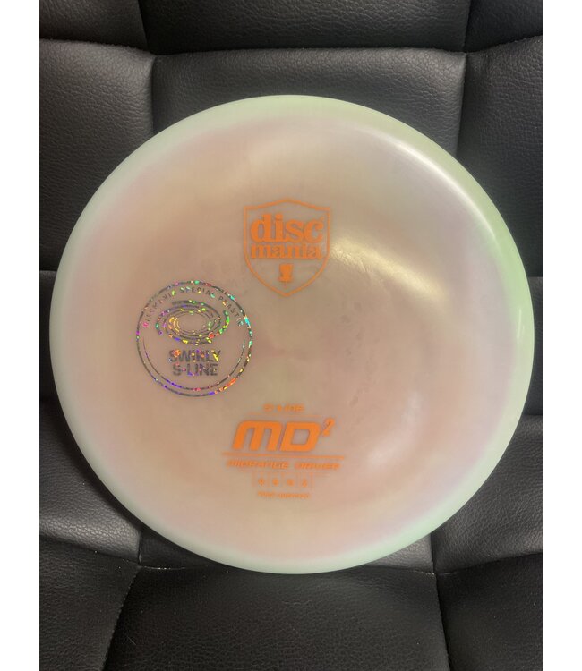 Discmania Discmania Swirly S-Line MD2 Pink/Green 180g Special Edition Stamp Innova Made (1526)