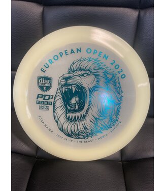 Discmania Discmania Glow C-Line PD3 White 177g European Open 2020 Innova Made OOP (1533)