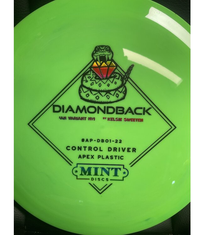 Mint Discs Mint Discs Apex Diamondback Green 173g Fan Variant #1 #AP-DB01-22 (1535)
