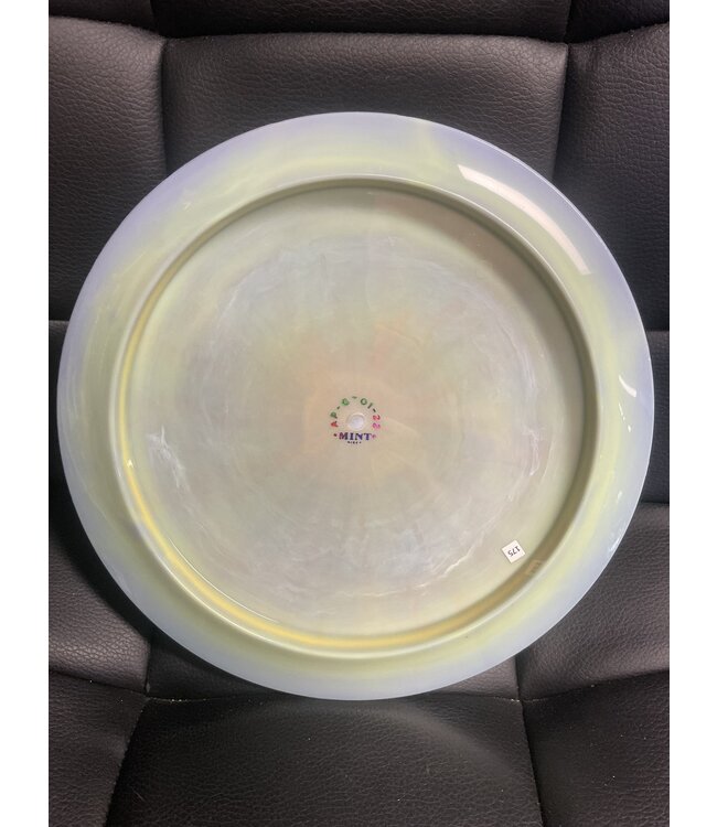 Mint Discs Mint Discs Apex Goat Swirly Green 175g 2022 Buddha Tree 33rd Annual Stamp #AP-GT-01-22 (1541)