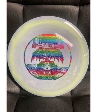 Mint Discs Mint Discs Apex Goat Swirly Green 175g 2022 Buddha Tree 33rd Annual Stamp #AP-GT-01-22 (1541)