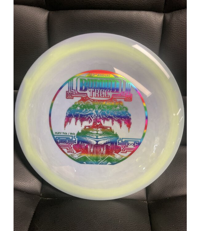 Mint Discs Mint Discs Apex Goat Swirly Green 175g 2022 Buddha Tree 33rd Annual Stamp #AP-GT-01-22 (1541)