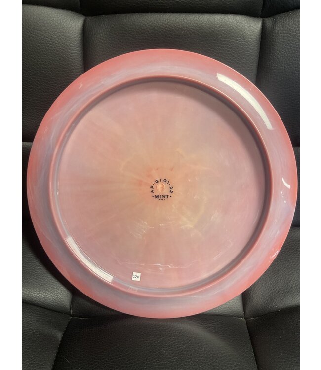 Mint Discs Mint Discs Apex Goat Swirly Pink/Purple 174g 2022 Bat City Open Stamp First Run #AP-GT01-22 (1543)