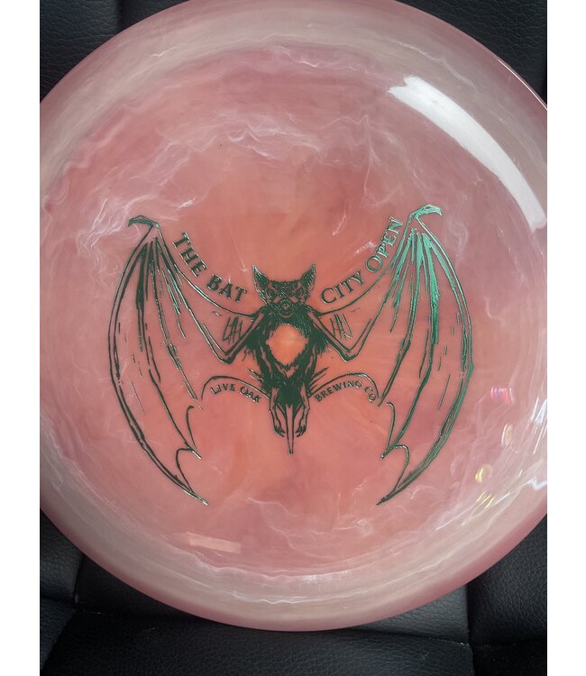 Mint Discs Mint Discs Swirly Apex Goat Swirly Pink 174g 2022 Bat City Open First Run #AP-GT01-22 (1552)