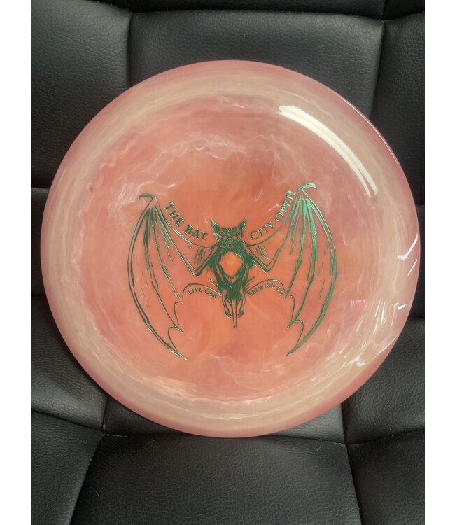 Mint Discs Mint Discs Swirly Apex Goat Swirly Pink 174g 2022 Bat City Open First Run #AP-GT01-22 (1552)
