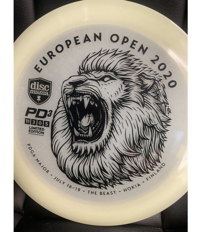 Innova Discmania Glow C-Line PD3 White 175g European Open 2020 Innova Made (1554)