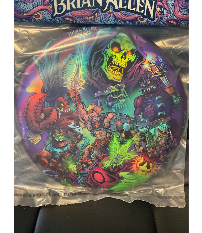 Discraft Discraft ESP Buzzz Full Foil 177g+ Brian Allen February 2025 He-Man Masters of the Universe Tribute SIGNED 33/80 (1576)