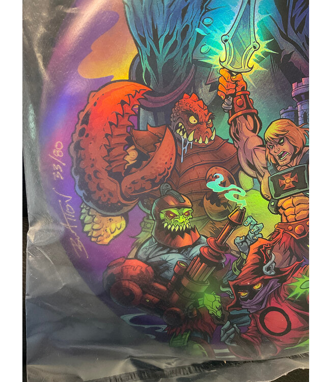 Discraft Discraft ESP Buzzz Full Foil 177g+ Brian Allen February 2025 He-Man Masters of the Universe Tribute SIGNED 33/80 (1576)
