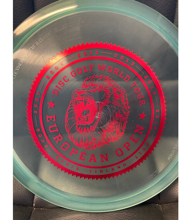 Innova Discmania C-Line MD4 Teal 180g 2017 DGWT European Open Stamp Innova Made (1585)