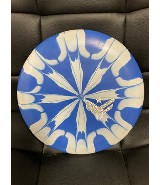 Meridian Discs Meridian Discs Marbled Graphite Tundra Blue 174g Stock Bottom Stamp Mason Ford top stamp