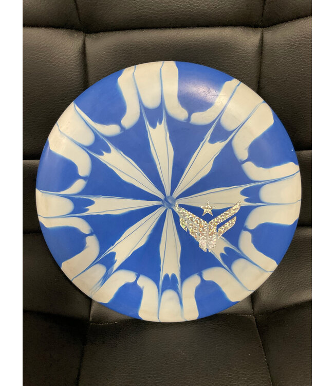 Meridian Discs Meridian Discs Marbled Graphite Tundra Blue 174g Stock Bottom Stamp Mason Ford top stamp