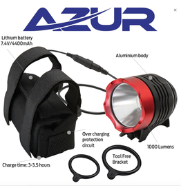 Azur Vega 1000 Lumens Head Light