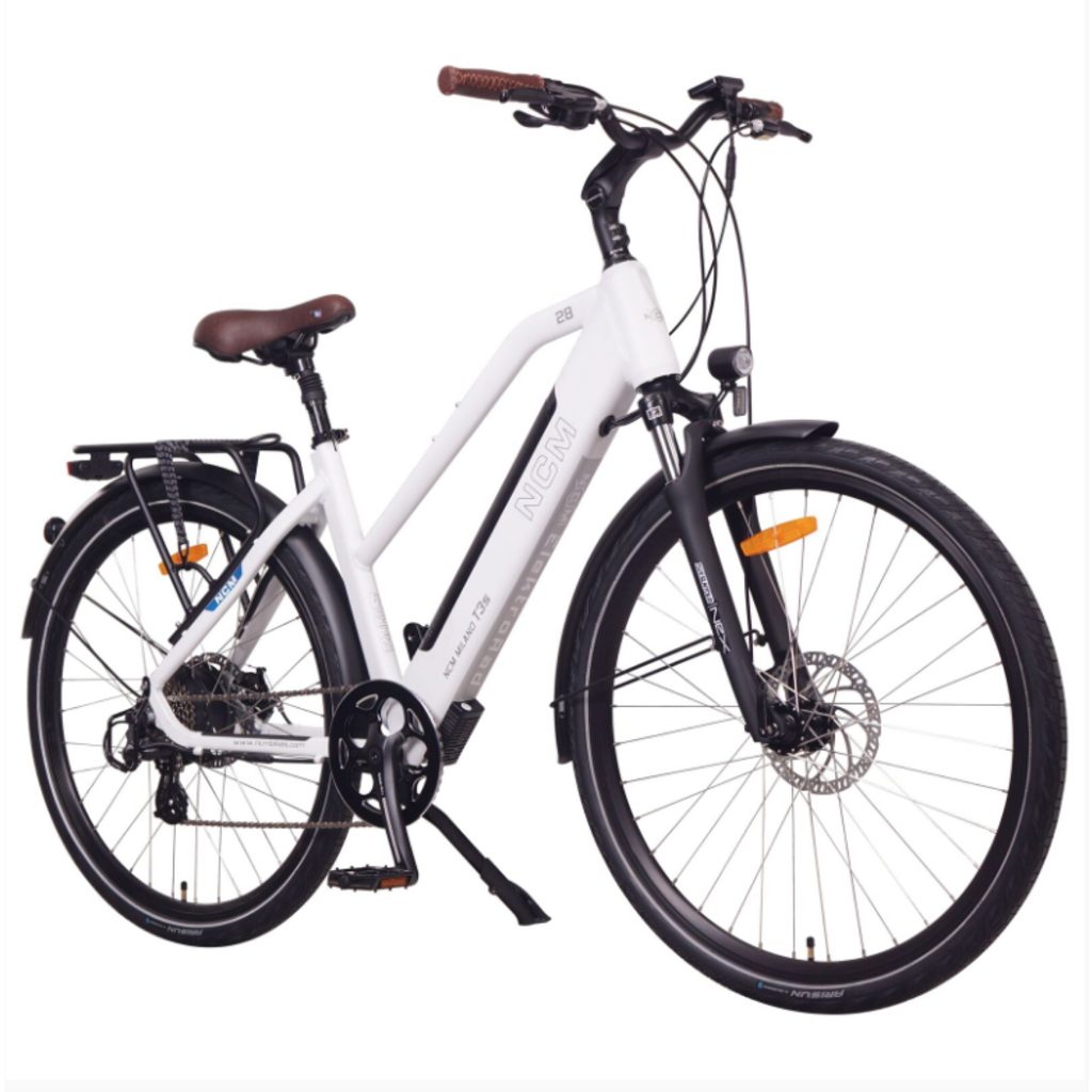 NCM Milano T3S Step Trekking E-Bike, 28' City-Bike, 250W, 48V 12Ah 576Wh Battery