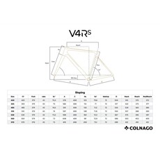 Colnago V4RS Disc Frameset