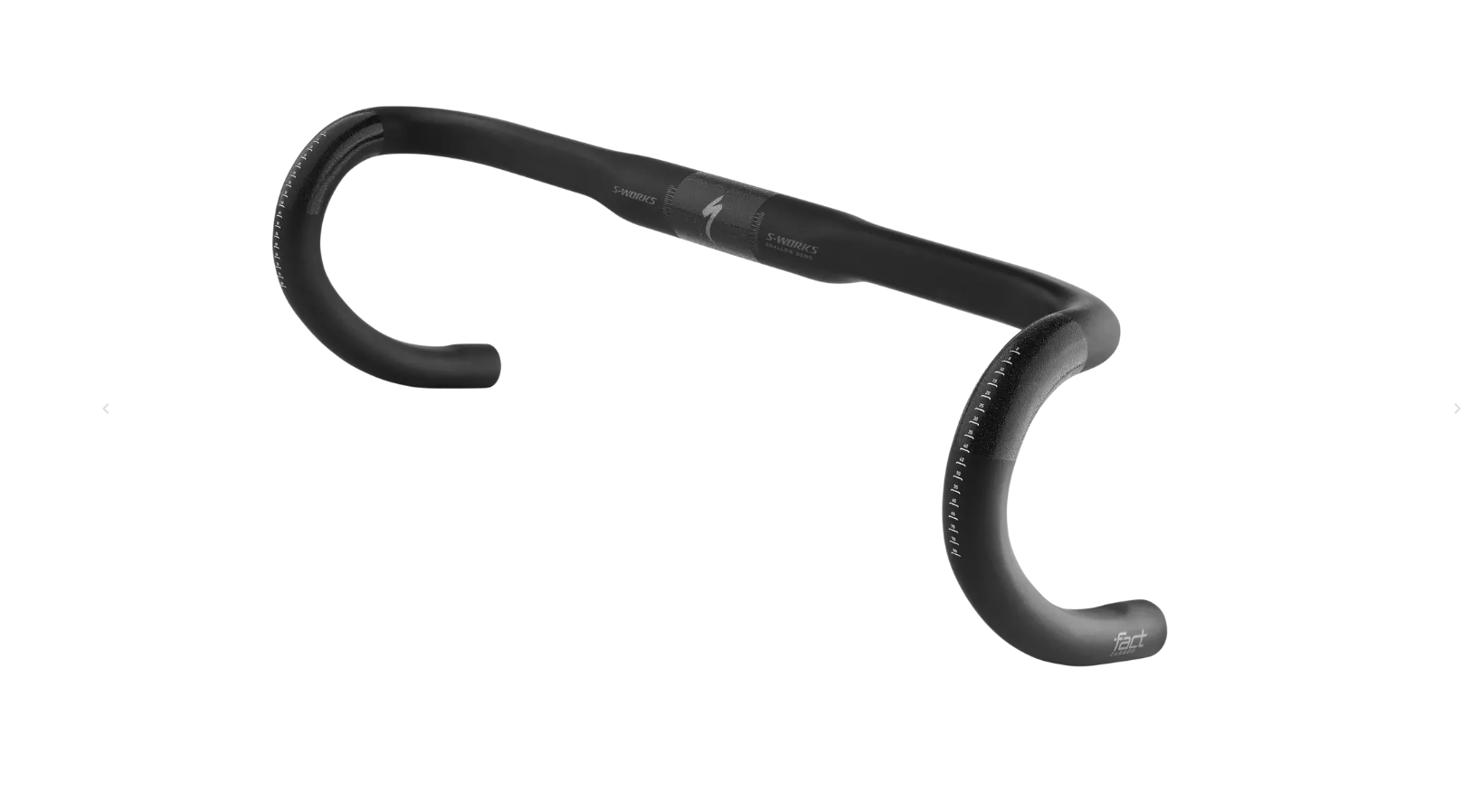 S-WORKS SHALLOW BEND ハンドル Specialized S-Works Shallow Bend Carbon Handlebar - Women's