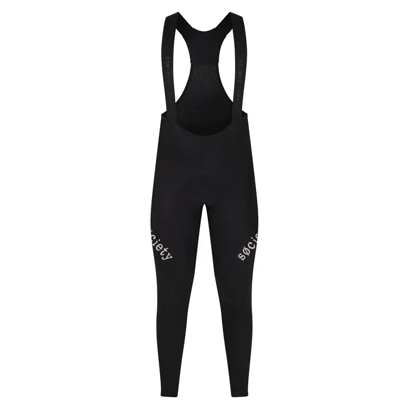 Society Society Mens Classic Thermal Bib Tights (Black)