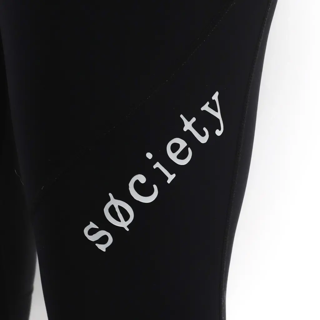 Society Society Mens Classic Thermal Bib Tights (Black)