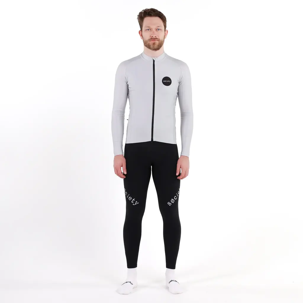 Society Society Mens Classic Thermal Bib Tights (Black)