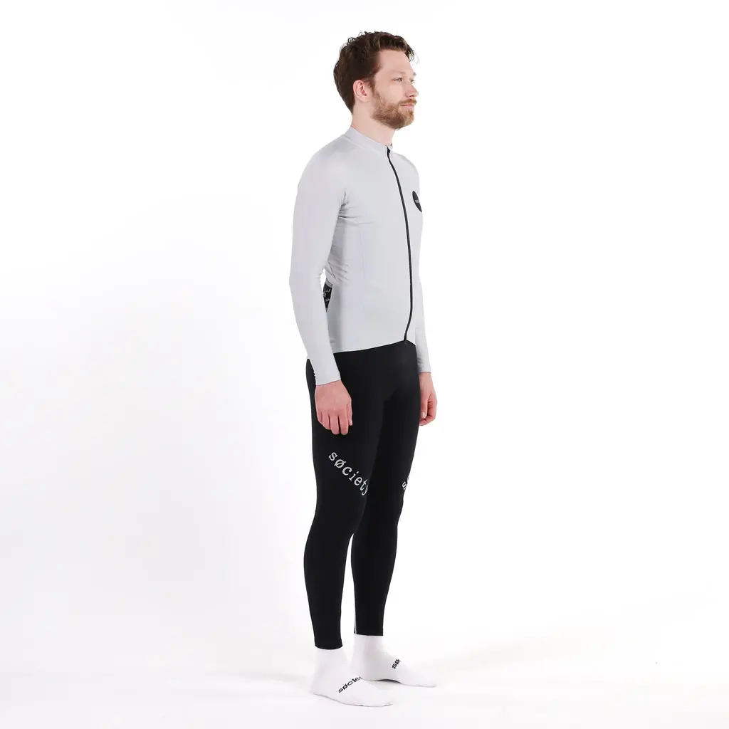 Society Society Mens Classic Thermal Bib Tights (Black)