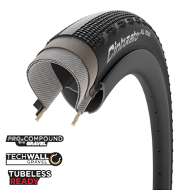 PIRELLI CINTURATO GRAVEL ALL RAOD TLR - Black