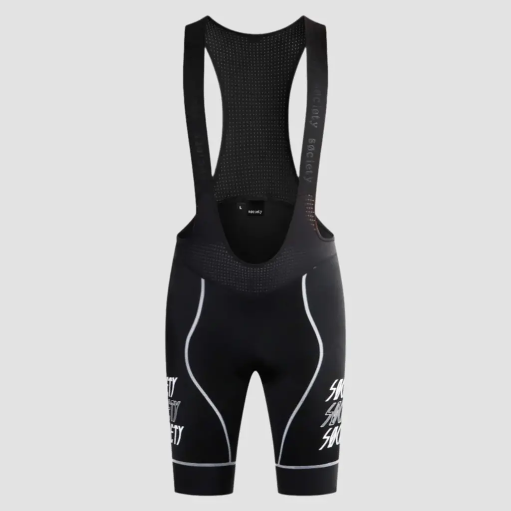 Society Society Mens Omni HyperStack Bib Shorts (Black)