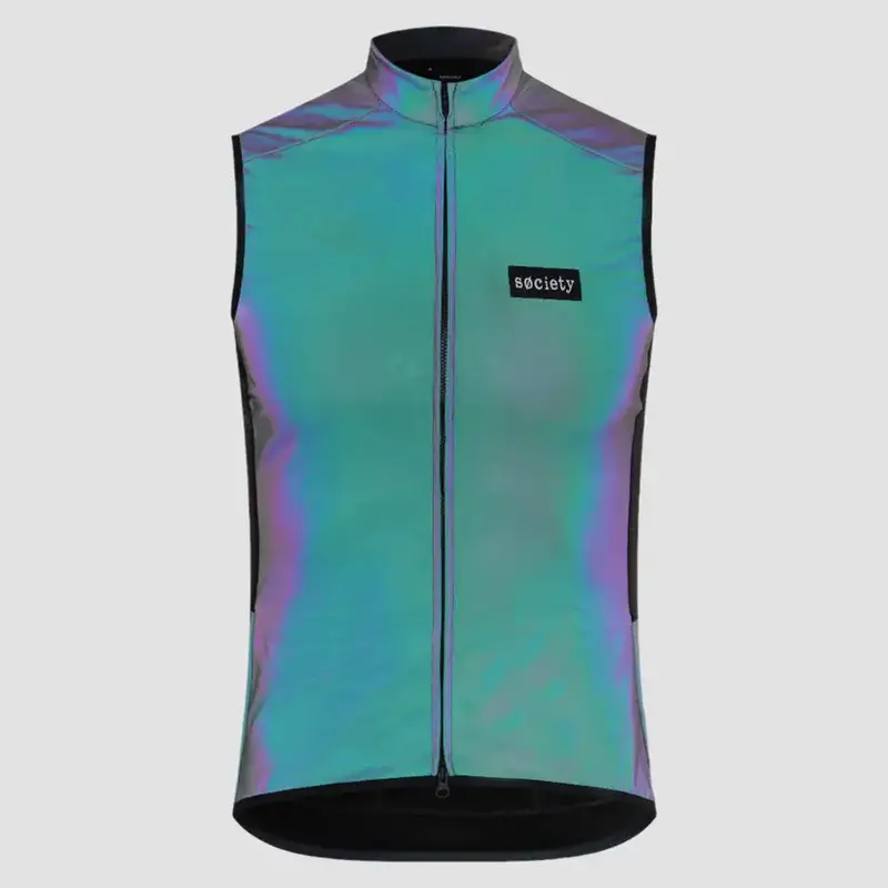 Society Society Mens Vision Vest (Oil Slick)