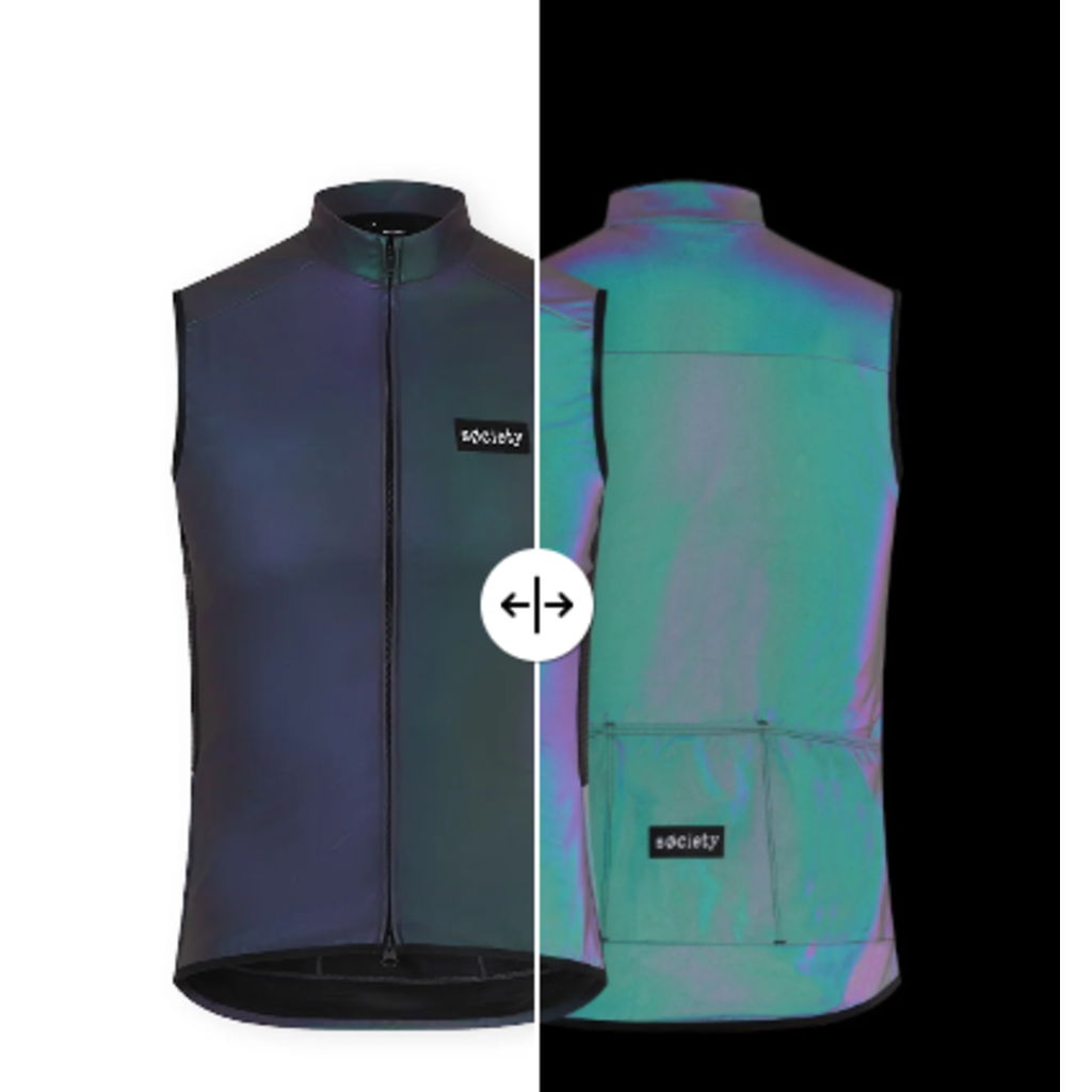 Society Society Mens Vision Vest (Oil Slick)