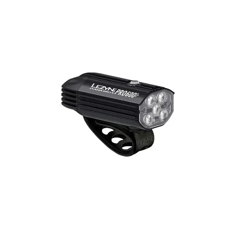 Lezyne FUSION DRIVE PRO 600+ FRONT SATIN BLACK