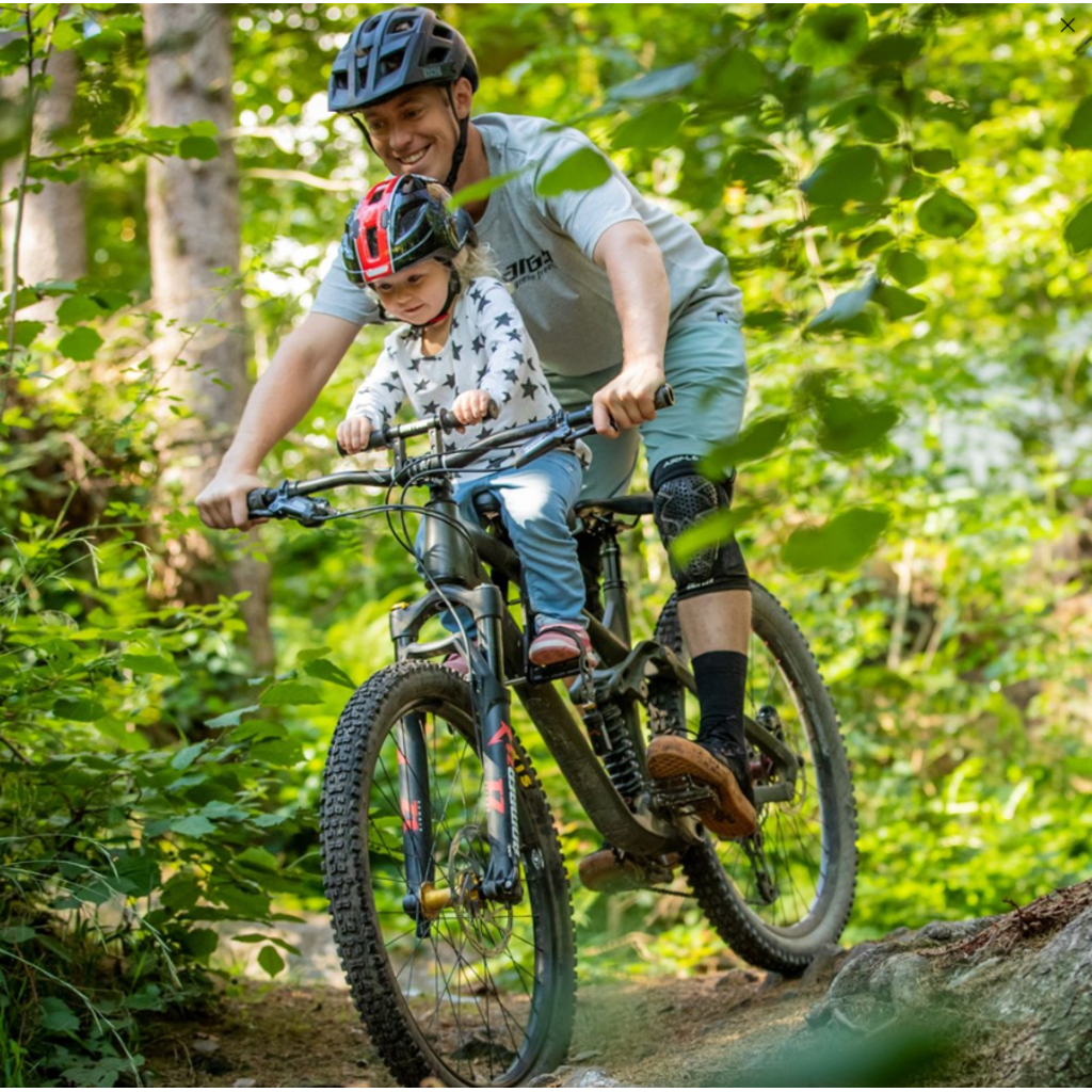 KIDS RIDE SHOTGUN SEAT HANDLEBAR COMBO BLACK